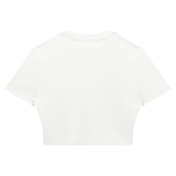 FWKU Passion Slim Ribbed Crop Tee