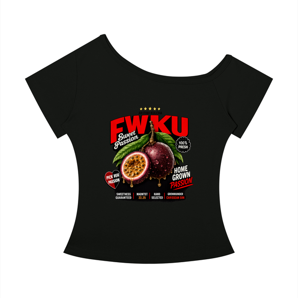 FWKU Passion Off-the-Shoulder Tee