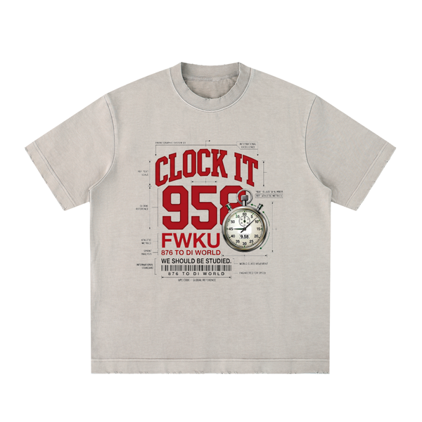 FWKU VINTAGE 958 FRAYED TEE