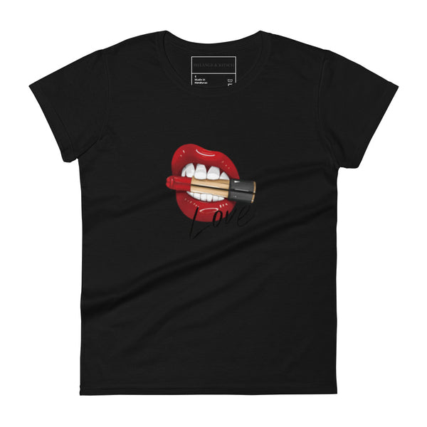 M&K Red Lips Tee