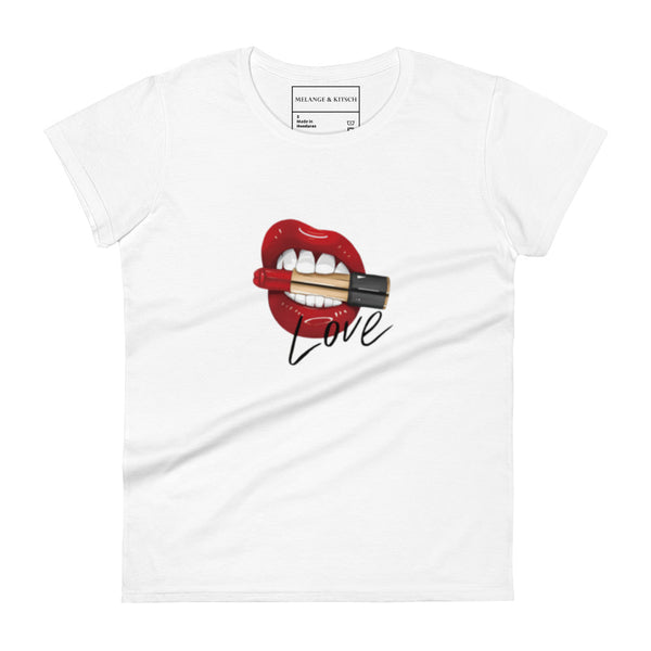 M&K Red Lips Tee