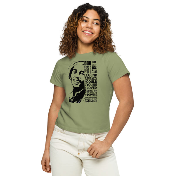 Bob Marley - Women’s High-Waisted T-Shirt