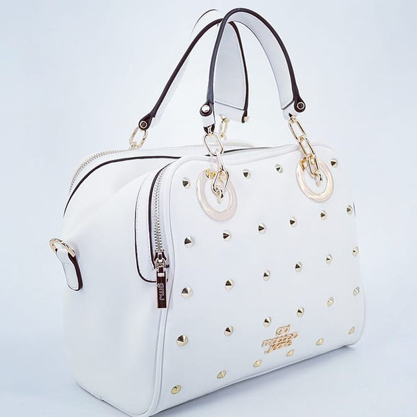 Gai Mattiolo Gold Accent Handbag - MELANGE&KITSCH