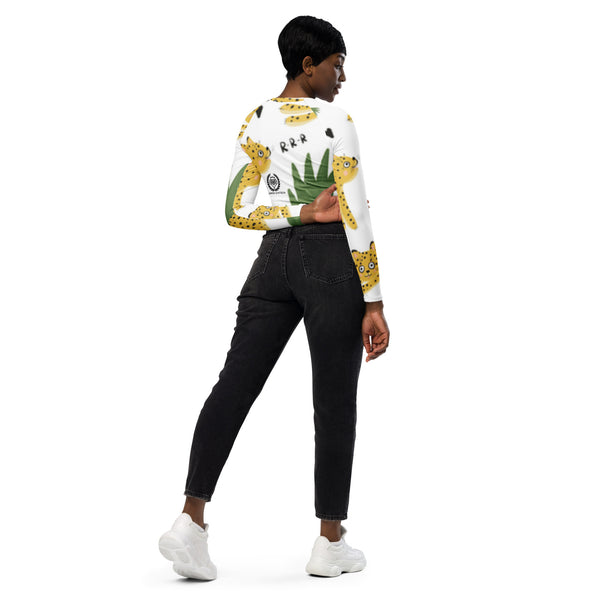 M&K Long-Sleeve Crop Top