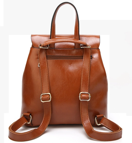 Soft Leather Backpack - MELANGE&KITSCH