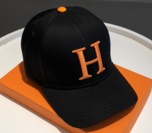 Hermes Embroidered Logo Cap - One Size Fits All - MELANGE&KITSCH