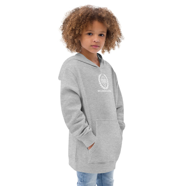 M&K Girls Fleece Hoodie - MELANGE&KITSCH