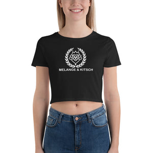 M&K Women’s Crop Tee - MELANGE&KITSCH