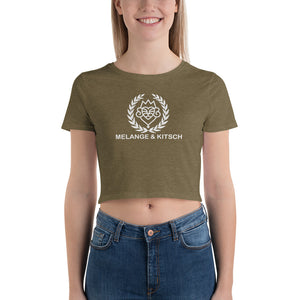 M&K Women’s Crop Tee - MELANGE&KITSCH